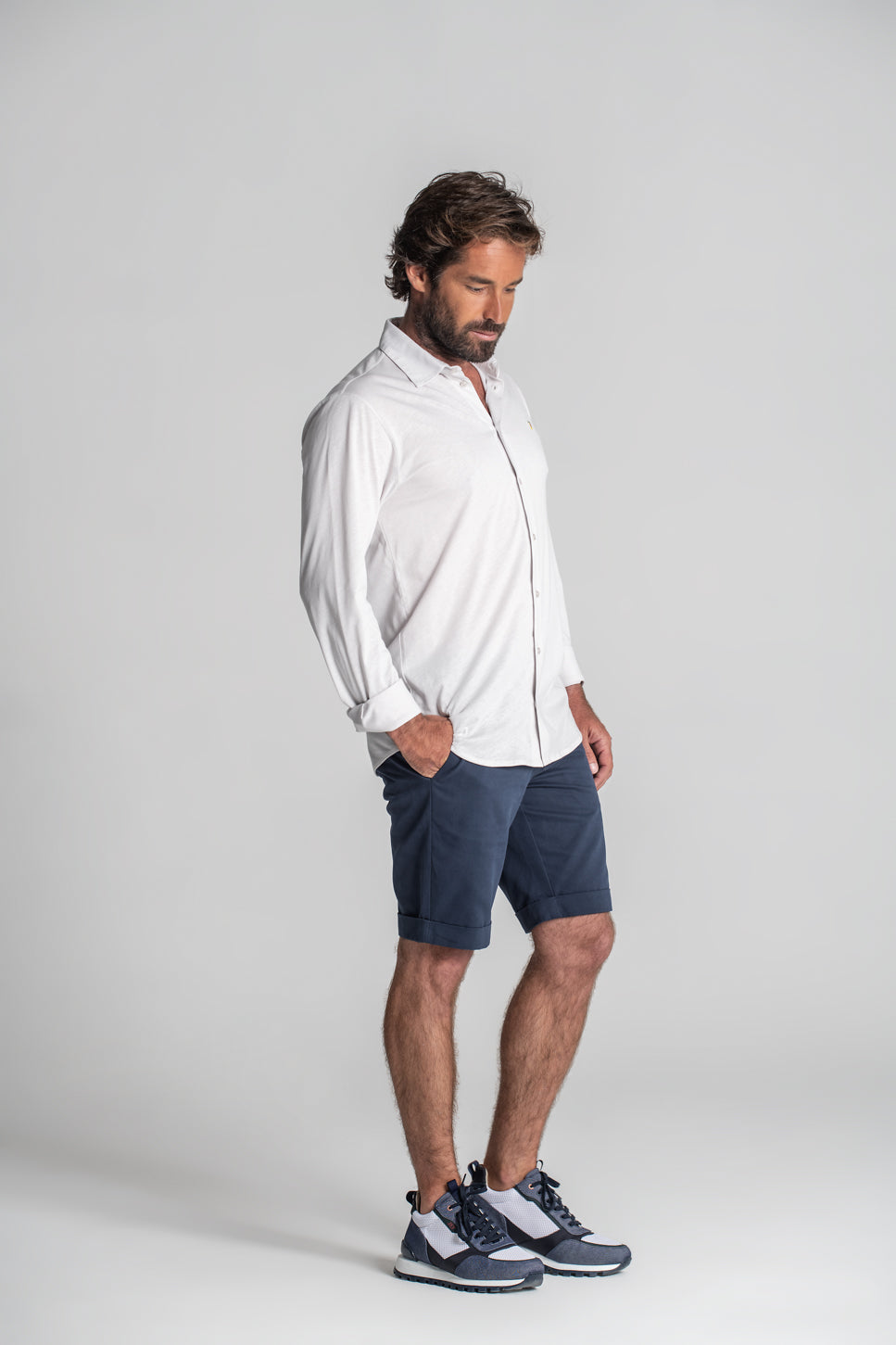 Camisa de malha Hian