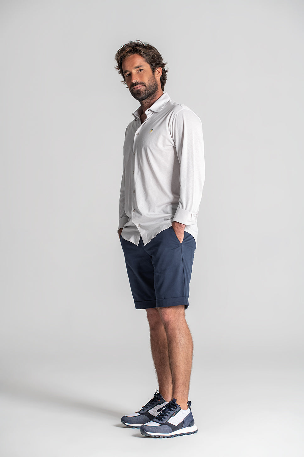 Camisa de malha Hian